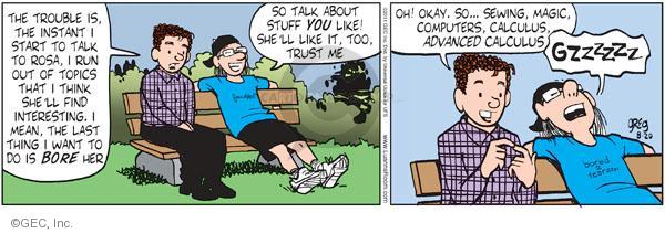 Comic Strip Greg Evans  Luann 2011-08-20 math