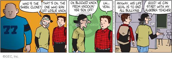 Comic Strip Greg Evans  Luann 2012-03-09 algebra