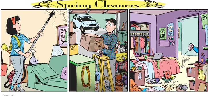 Comic Strip Greg Evans  Luann 2016-04-03 2011