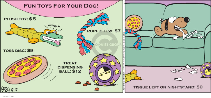 Comic Strip Greg Evans  Luann 2017-12-17 $12