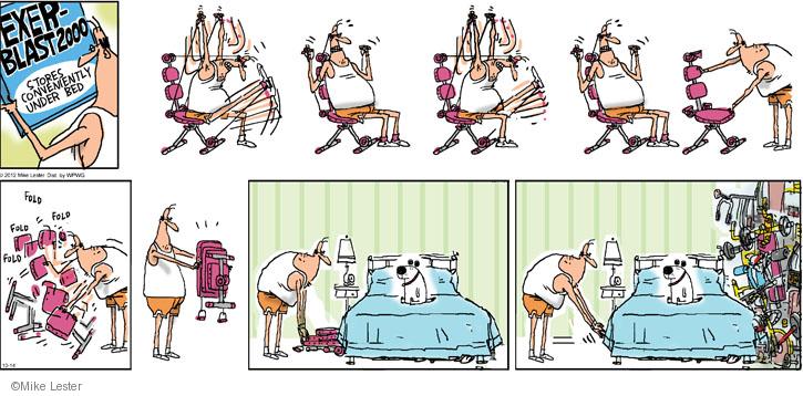 Comic Strip Mike Lester  Mike du Jour 2012-10-14 2000