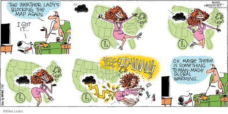 Comic Strip Mike Lester  Mike du Jour 2013-07-21 environment