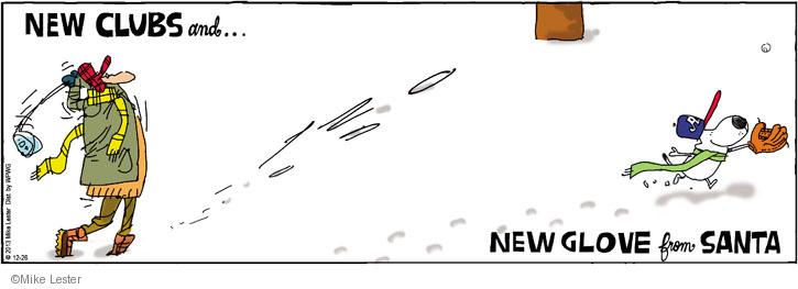 Comic Strip Mike Lester  Mike du Jour 2013-12-26 catch baseball