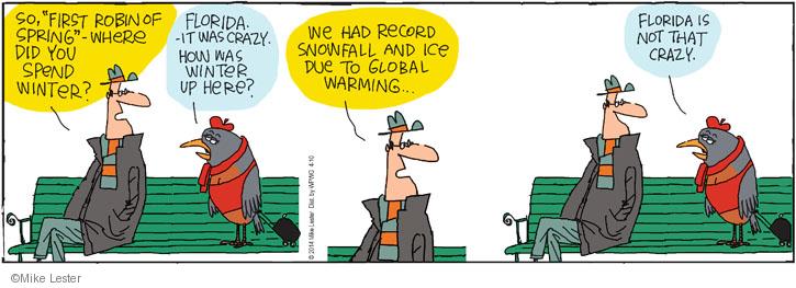 Comic Strip Mike Lester  Mike du Jour 2014-04-10 environment