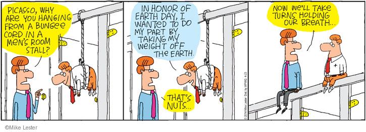 Comic Strip Mike Lester  Mike du Jour 2014-04-23 environment