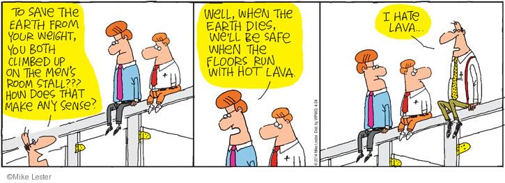 Comic Strip Mike Lester  Mike du Jour 2014-04-24 environment