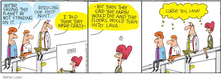 Comic Strip Mike Lester  Mike du Jour 2014-04-26 environment