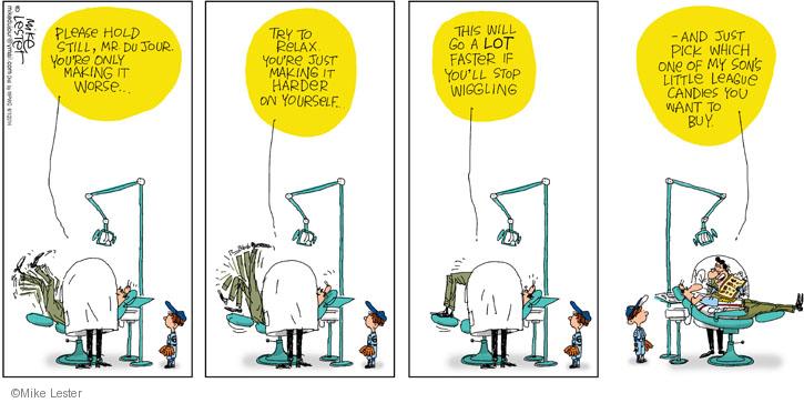 Comic Strip Mike Lester  Mike du Jour 2014-06-01 little league