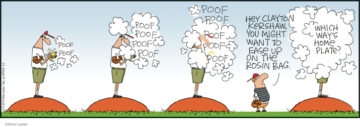 Comic Strip Mike Lester  Mike du Jour 2016-04-02 baseball