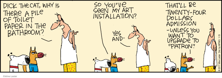 Comic Strip Mike Lester  Mike du Jour 2017-01-19 $24