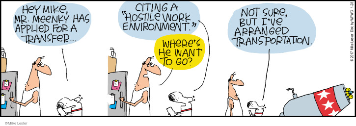 Comic Strip Mike Lester  Mike du Jour 2017-01-28 environment