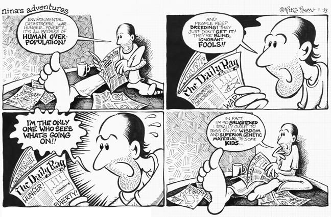 Comic Strip Nina Paley  Nina's Adventures 1993-06-11 environment