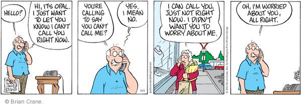 Comic Strip Brian Crane  Pickles 2011-10-01 considerate