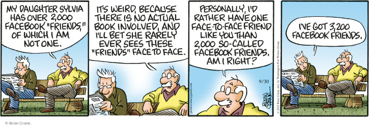 Comic Strip Brian Crane  Pickles 2015-09-30 3am