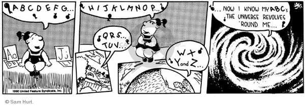 Comic Strip Sam Hurt  Queen of the Universe 1990-05-26 Major League Baseball