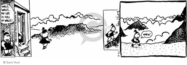 Comic Strip Sam Hurt  Queen of the Universe 1990-10-22 2009