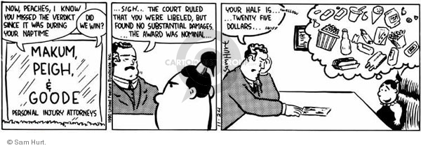 Comic Strip Sam Hurt  Queen of the Universe 1990-11-24 $20