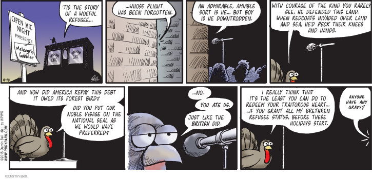 Comic Strip Darrin Bell  Rudy Park 2015-11-15 'tis