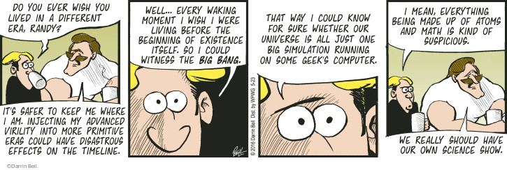 Comic Strip Darrin Bell  Rudy Park 2016-05-23 math