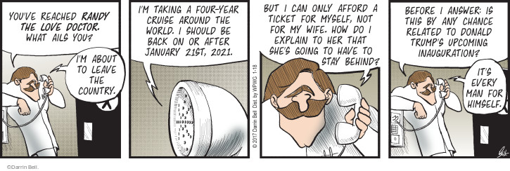 Comic Strip Darrin Bell  Rudy Park 2017-01-18 21st