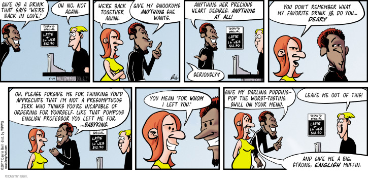 Comic Strip Darrin Bell  Rudy Park 2017-05-14 $12