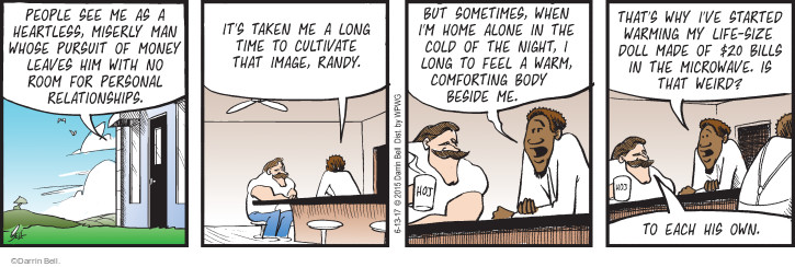 Comic Strip Darrin Bell  Rudy Park 2017-06-13 $20