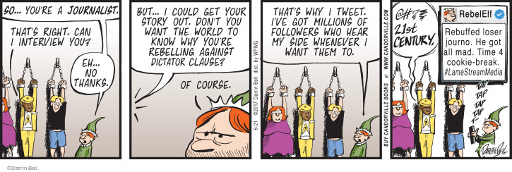 Comic Strip Darrin Bell  Rudy Park 2017-06-21 21st