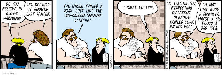 Comic Strip Darrin Bell  Rudy Park 2017-08-19 environment