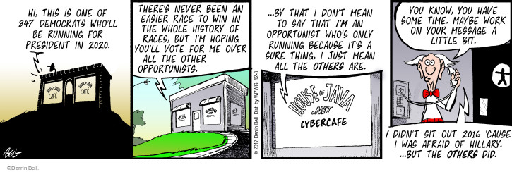 Comic Strip Darrin Bell  Rudy Park 2017-12-08 2016 election