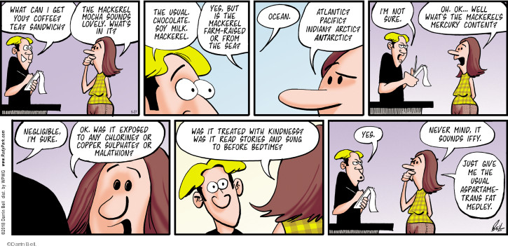 Comic Strip Darrin Bell  Rudy Park 2018-05-27 kindness