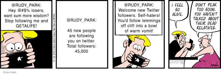 Comic Strip Darrin Bell  Rudy Park 2022-06-01 sum