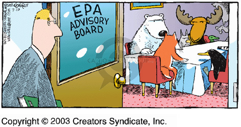 Comic Strip Dave Coverly  Speed Bump 2003-07-13 Environmental Protection Agency