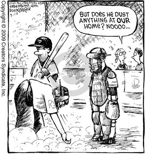 Comic Strip Dave Coverly  Speed Bump 2009-09-10 baseball
