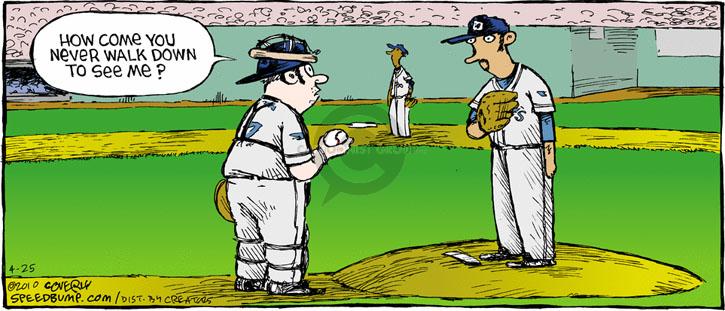 Comic Strip Dave Coverly  Speed Bump 2010-04-25 baseball
