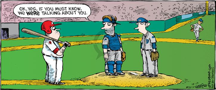 Comic Strip Dave Coverly  Speed Bump 2010-10-17 baseball
