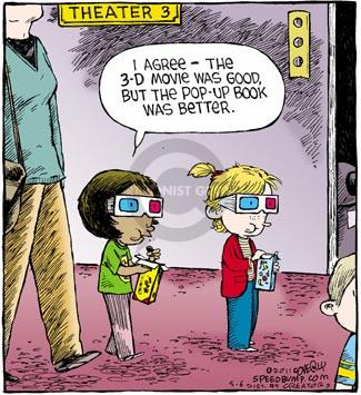 Comic Strip Dave Coverly  Speed Bump 2011-05-06 3-D glasses