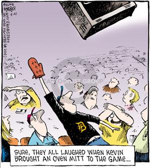 Comic Strip Dave Coverly  Speed Bump 2011-05-21 catch baseball