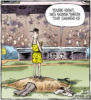 Comic Strip Dave Coverly  Speed Bump 2011-10-17 throw baseball
