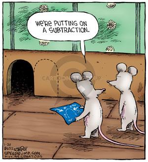 Comic Strip Dave Coverly  Speed Bump 2012-01-20 subtraction