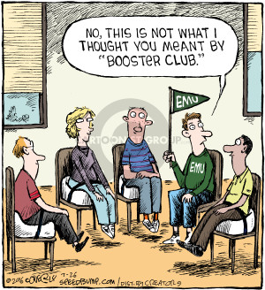 No, this is not what I thought you meant by "Booster Club." EMU.