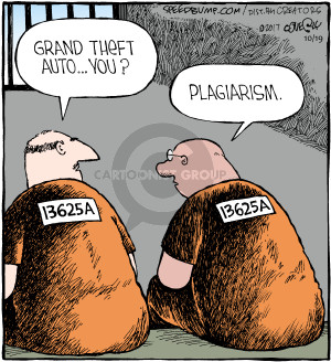 Grand theft auto … you? Plagiarism. 13625A 13625A
