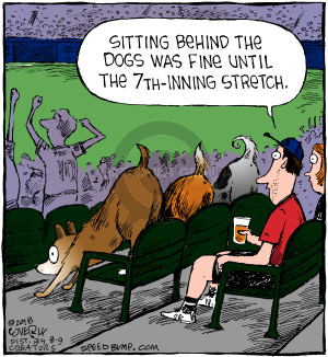 Comic Strip Dave Coverly  Speed Bump 2018-08-09 baseball