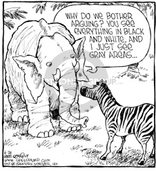 Comic Strip Dave Coverly  Speed Bump 2002-06-26 50 Shades of Grey