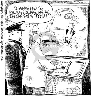 Comic Strip Dave Coverly  Speed Bump 2003-09-09 $12