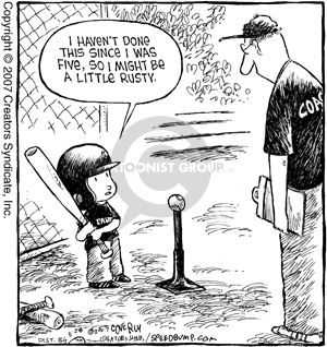 Comic Strip Dave Coverly  Speed Bump 2007-03-28 little league