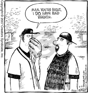 Comic Strip Dave Coverly  Speed Bump 2007-04-21 baseball