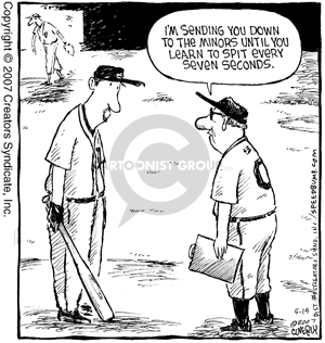 Comic Strip Dave Coverly  Speed Bump 2007-05-15 baseball