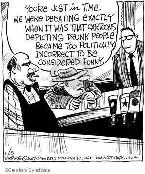 Comic Strip John Deering  Strange Brew 2007-11-15 ethical