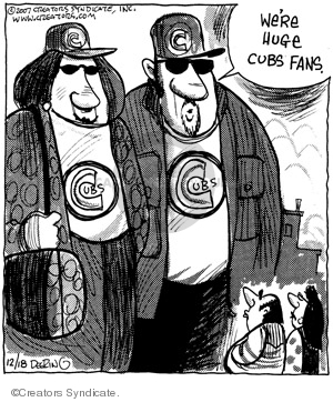 Comic Strip John Deering  Strange Brew 2007-12-18 baseball team