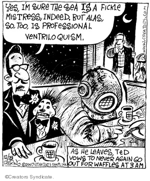 Comic Strip John Deering  Strange Brew 2007-12-28 3am